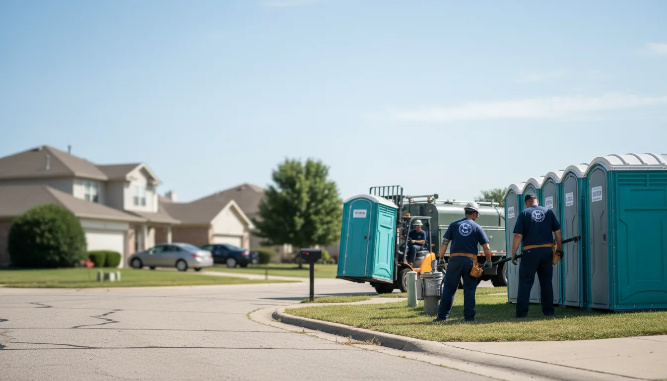 Porta Potty Rental in Wooster, OH near me
